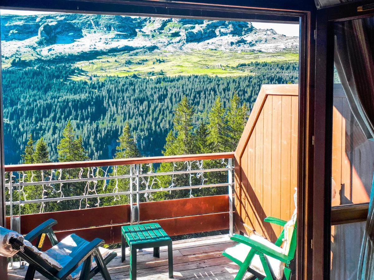 South Facing 2-Bed Apartment With Fireplace, Terrasses Deos Flaine Exteriör bild