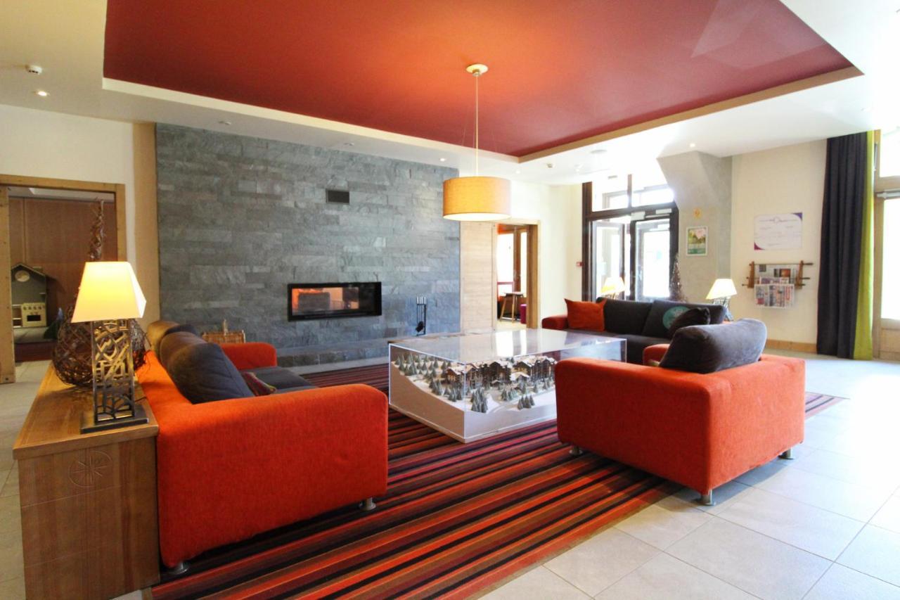 South Facing 2-Bed Apartment With Fireplace, Terrasses Deos Flaine Exteriör bild