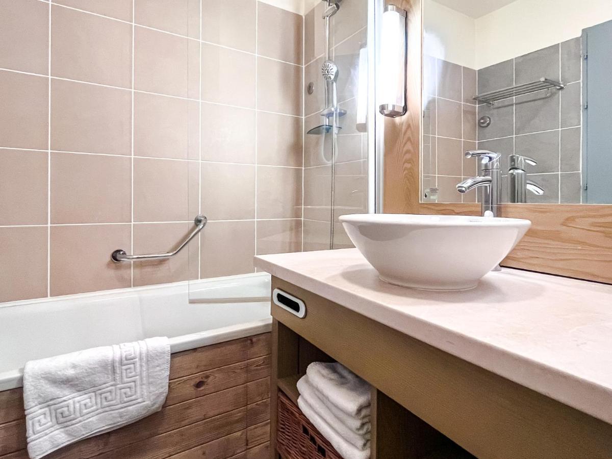 South Facing 2-Bed Apartment With Fireplace, Terrasses Deos Flaine Exteriör bild