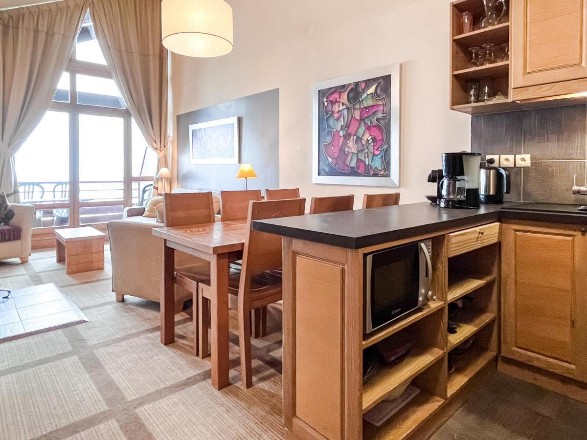 South Facing 2-Bed Apartment With Fireplace, Terrasses Deos Flaine Exteriör bild
