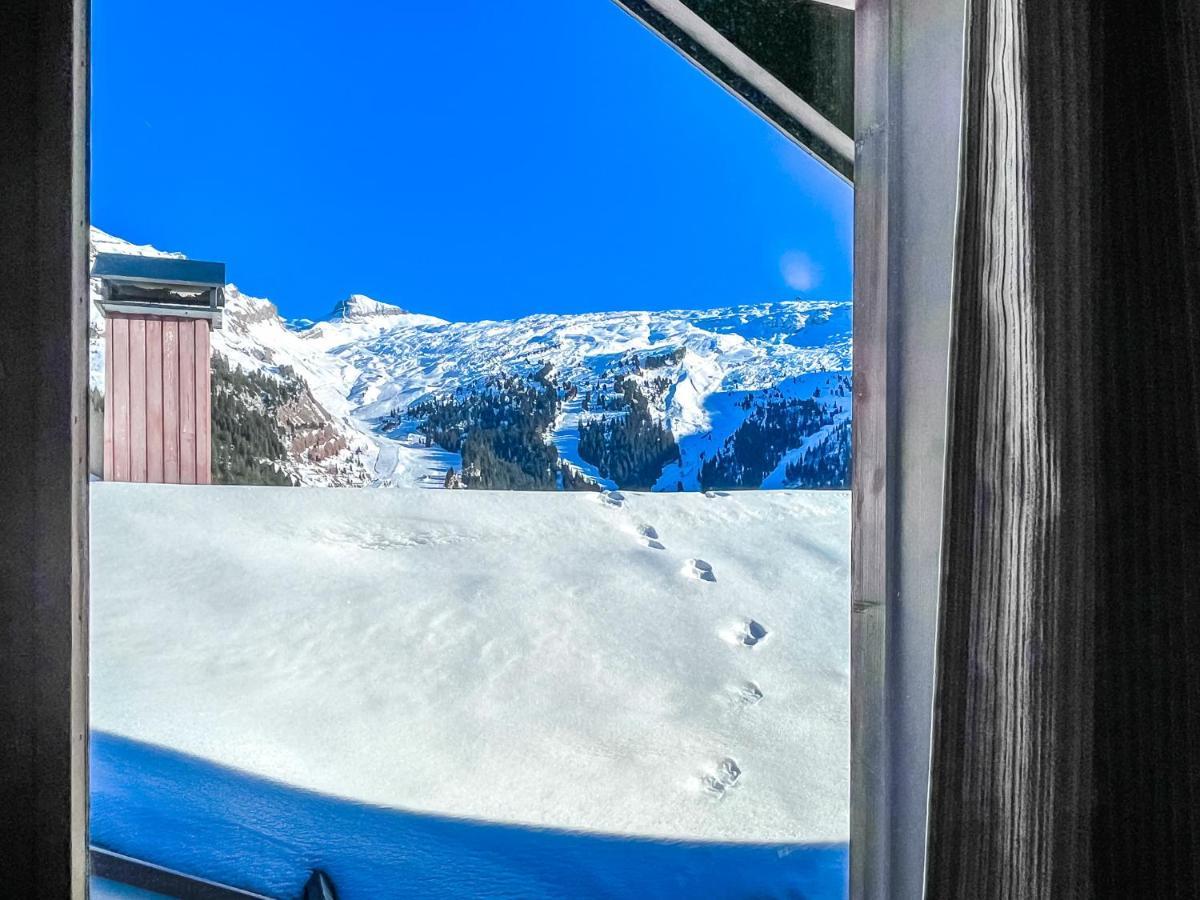 South Facing 2-Bed Apartment With Fireplace, Terrasses Deos Flaine Exteriör bild