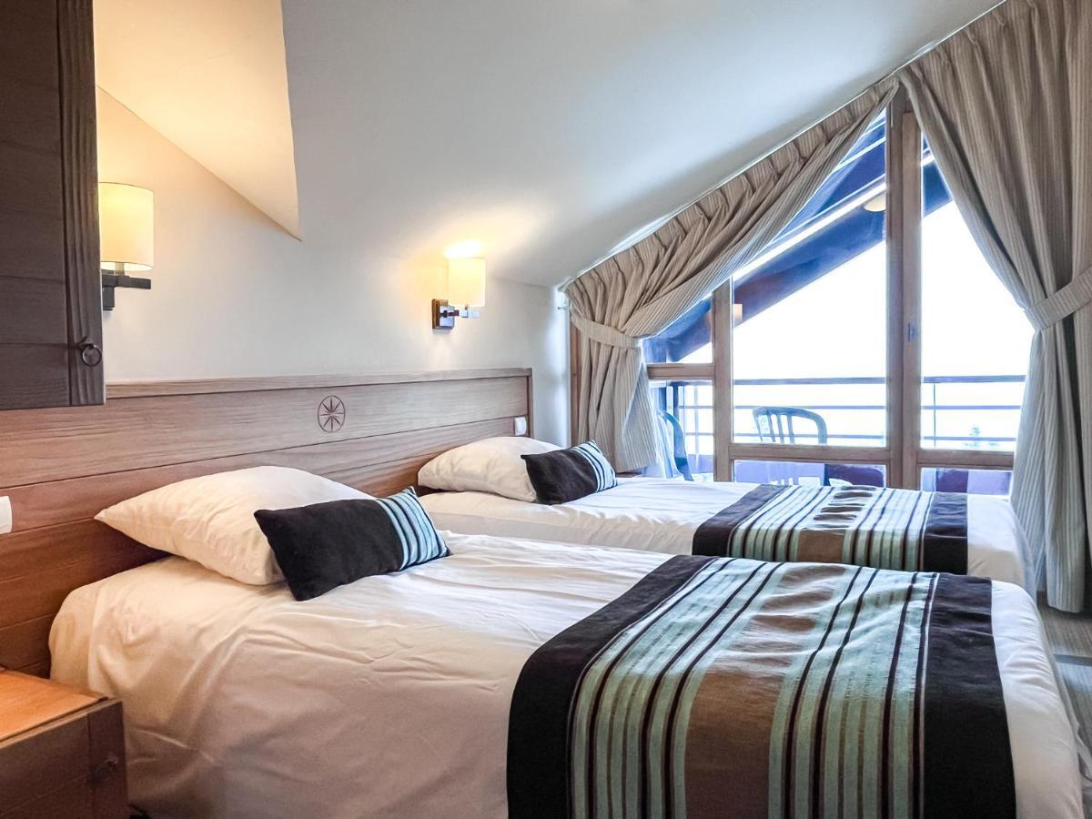 South Facing 2-Bed Apartment With Fireplace, Terrasses Deos Flaine Exteriör bild
