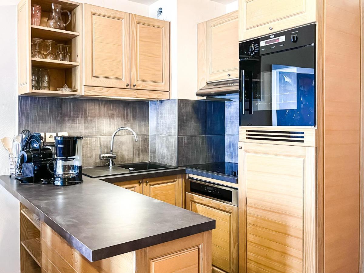 South Facing 2-Bed Apartment With Fireplace, Terrasses Deos Flaine Exteriör bild