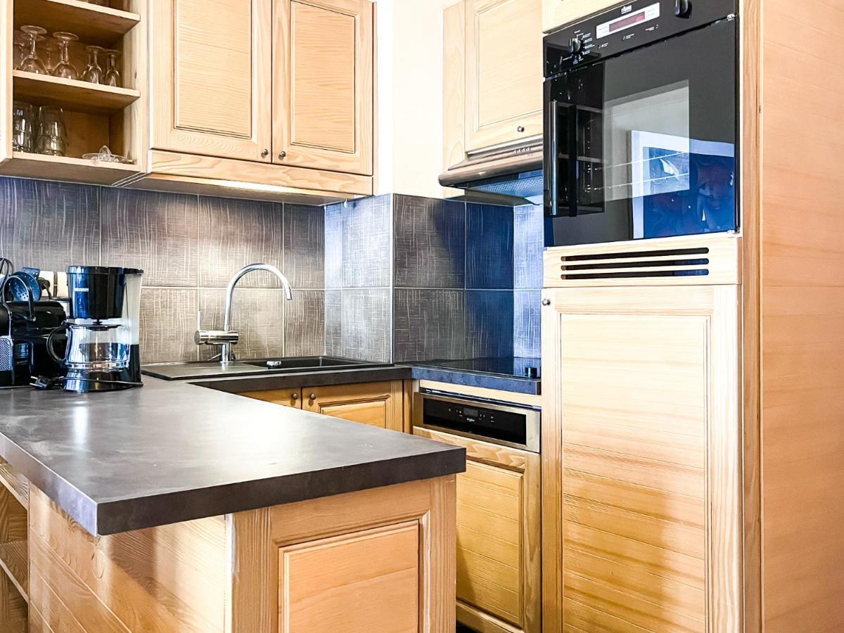 South Facing 2-Bed Apartment With Fireplace, Terrasses Deos Flaine Exteriör bild