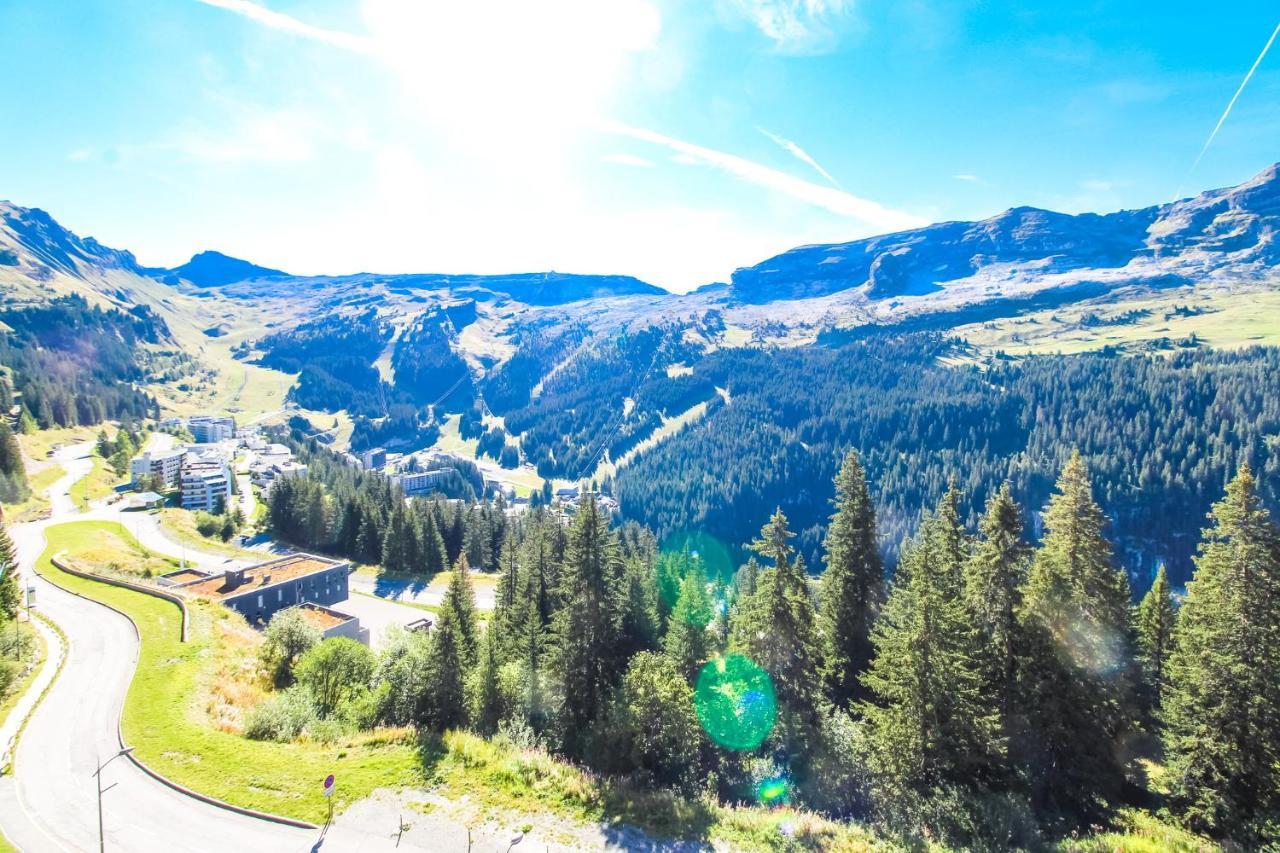 South Facing 2-Bed Apartment With Fireplace, Terrasses Deos Flaine Exteriör bild